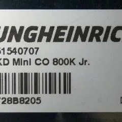 Jungheinrich 51540707 | Display KD mini Co 800K Jr. sn. 728B8205