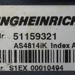 Jungheinrich 51159321 | Rij/hef regeling drive/lifting controller AS4814Ik Index A from ETV214 year 2013 sn. S1EX00010494