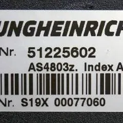 Jungheinrich 51225602 | Stuur regeling steering Controller AS4803 Z index A from ETV214 year 2015 sn. S19X00077060