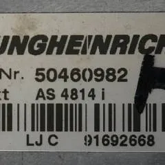 Jungheinrich 50460982 | Hef regeling Lifting controller AS4814i from ETV216 year 2008 sn.LJC91692668