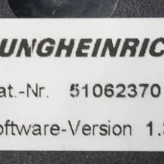 Jungheinrich 51037707 | Rij regeling driving controller AS2405i index E Sw. 1,31 51062370 sn. S18X00167210 from EJE C20 year 20186