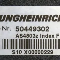 Jungheinrich 50449302 | Stuur regeling Controller AS4803 Z Index F sn.S10X00000229 from ETV320 year 2008