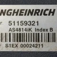Jungheinrich 51159321 | Rij/hef regeling drive/lifting controller AS4814Ik Index B Sw. 1.07 51212688 sn. S1EX000242211