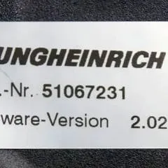 Jungheinrich 51033235 | Rij regeling Drive controller AS2412i index C Sw. 1,05 51092751 Sw. 2,02 51067231 from ERE225 year 2011 sn. S13X00017425