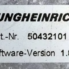 Jungheinrich 50421660 | rij regeling drive controller AS4814 Plus Index 0 50432101 Sw. 1.80 from ETV214 year 2004