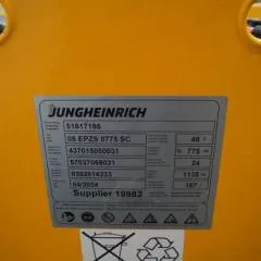 Jungheinrich unknown | Battery 48V775Ah 05-EPZS775SC Year 2024 weight 1135 kg sn. 0302614233 outside measurement 1220x425x785mm