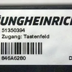 Jungheinrich 51350394 | Code key sn. 846A6280