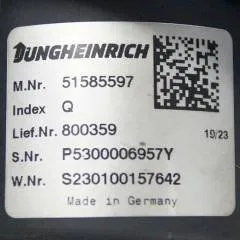 Jungheinrich 51585597 | Multipilot SN P5300006957Y S230100157642 including cable 51593072