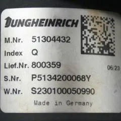 Jungheinrich 51304432 | Multipilot index Q s nr. P5134200068Y w nr. 230100050990