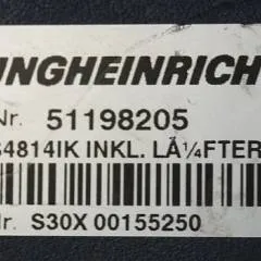 Jungheinrich 51159321 | Rij/hef regeling drive/lifting controller AS4814Ik Index A 51198205 inkl. LA1/4FTER  sn. S1EX00003619 from ETV214 year 2015