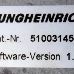 Jungheinrich 50460982 | Hef regeling Lifting controller AS4814i index F 51003145 from ETV114 year 2010 sn.S11X00139911
