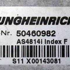 Jungheinrich 50460982 | Rij regeling Drive controller AS4814i index F 51003138 from ETV114 year 2010 sn.S11X00143081