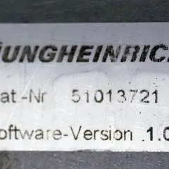 Jungheinrich 50460982 | Hef regeling Lifting controller AS4814i index F 51013721 Sw 1.02 from ETV214 year 2010 sn.S11X0010038