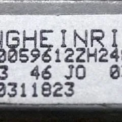 Jungheinrich 50059612 | ZH2 48V Can S nr. 346JO0395 W nr. 031182317