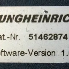 Jungheinrich 51226801 | Rij/hef/stuur regeling  drive/lift/steering controller AS2412 i S index D Sw. 1,07 51462874 sn. S1AX10035032 from ERE225 DP year 2017