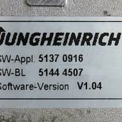 Jungheinrich 51183045 | build in charger ELH2415  24V 15A capacity 100-400Ah 51646684 51579272 Sw V1,07 sn. SC1X00922544 year 2018