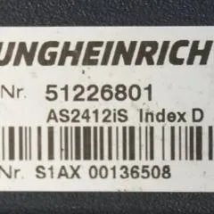 Jungheinrich 51226801 | Rij/stuur regeling  drive/steering controller AS2412 i S index D sn. S1AX00136508 from EZS130 year 2019