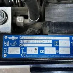 Cascade 12J-WGF-2B-86006 R2 | capacity 1070 kg on 675mm minimum width 410mm maximum width 1810mm FEM 2A/B adapter 1150 carriage width weight 77 kg year 2018