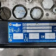 Cascade 12J-WGF-2B-86006 R2 | capacity 1070 kg on 675mm minimum width 410mm maximum width 1810mm FEM 2A/B adapter 1150 carriage width weight 77 kg year 2017