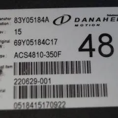 Toyota/BT 220629-001 | Danaher motion AC Superdrive motor controller 83Y05184A ACS4810-350F Rev 15 sn. 0518415170922