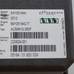 Toyota/BT 220629-001 | Danaher motion AC Superdrive motor controller 83Y05184A ACS4810-350F Rev 0013 sn. 0518413920029
