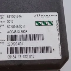 Toyota/BT 220629-001 | Danaher motion AC Superdrive motor controller 83Y05184A ACS4810-350F Rev 0013 sn. 0518413522015
