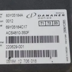 Toyota/BT 220629-001 | Danaher motion AC Superdrive motor controller 83Y05184A ACS4810-350F Rev 0012 sn. 0518412706018