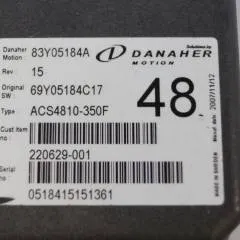 Toyota/BT 220629-001 | Danaher motion AC Superdrive motor controller 83Y05184A ACS4810-350F Rev 15 sn. 0518415151361